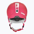 Kask narciarski dziecięcy UVEX Manic Pro pink mat 3