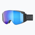 Gogle narciarskie UVEX G.gl 3000 TO black matt/mirror blue/lasergold lite/clear 5