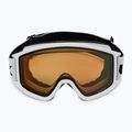 Gogle narciarskie UVEX G.gl 3000 P white matt/polavision brown clear 2