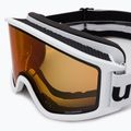Gogle narciarskie UVEX G.gl 3000 P white matt/polavision brown clear 5