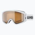 Gogle narciarskie UVEX G.gl 3000 P white matt/polavision brown clear 6