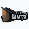 Gogle narciarskie UVEX G.gl 3000 P black matt/polavision brown clear 4