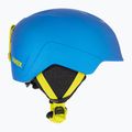 Kask narciarski dziecięcy UVEX Manic Pro blue/lime mat 4