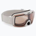 Gogle narciarskie UVEX Downhill 2000 S V white/mirror silver/variomatic clear