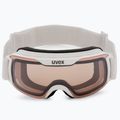 Gogle narciarskie UVEX Downhill 2000 S V white/mirror silver/variomatic clear 2
