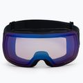 Gogle narciarskie UVEX Compact V black matt/mirror blue variomattic 2