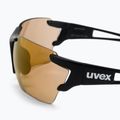 Okulary przeciwsłoneczne UVEX Sportstyle 803 Race CV V black matt/colorvision litemirror red 4
