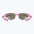 Okulary przeciwsłoneczne dziecięce UVEX Sportstyle 507 pink purple/mirror pink 9