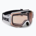 Gogle narciarskie UVEX Downhill 2000 V white/mirror silver variomatic