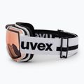Gogle narciarskie UVEX Downhill 2000 V white/mirror silver variomatic 4