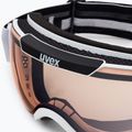 Gogle narciarskie UVEX Downhill 2000 V white/mirror silver variomatic 6