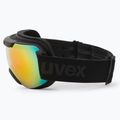 Gogle narciarskie UVEX Downhill 2000 FM black matt/rainbow rose 4