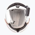 Kask narciarski UVEX Hlmt 600 visor all white mat 5