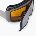 Gogle narciarskie UVEX Saga TO rhino matt/mirror silver/lasergold lite/clear 6
