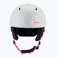 Kask narciarski dziecięcy UVEX Heyya Pro Jr white pink matt 2