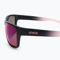 Okulary przeciwsłoneczne UVEX Lgl 36 CV black matt rose/colorvision mirror plasma 4