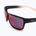 Okulary przeciwsłoneczne UVEX Lgl 36 CV black matt rose/colorvision mirror plasma 5