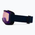 Gogle narciarskie UVEX Downhill 2100 V navy mat/mirror blue variomatic/clear 4