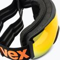 Gogle narciarskie UVEX Downhill 2100 CV black matt/mirror orange colorvision yellow 5