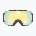 Gogle narciarskie UVEX Downhill 2100 CV Race black matt/mirror gold clear 2