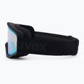 Gogle narciarskie UVEX Athletic FM black matt/mirror green/clear/lasergold lite 4