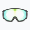 Gogle narciarskie UVEX Athletic FM black matt/mirror green/clear/lasergold lite 6