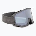 Gogle narciarskie UVEX Athletic FM rhino matt/mirror silver blue