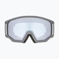 Gogle narciarskie UVEX Athletic FM rhino matt/mirror silver blue 6