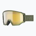 Gogle narciarskie UVEX Athletic FM croco matt/mirror gold lasergold lite 6
