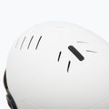 Kask narciarski dziecięcy UVEX Rocket Visor Jr white/black matt/mirror blue/smoke 9