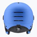 Kask narciarski dziecięcy UVEX Rocket Visor Jr blue matt/mirror blue/smoke 2