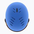 Kask narciarski dziecięcy UVEX Rocket Visor Jr blue matt/mirror blue/smoke 4