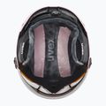 Kask narciarski dziecięcy UVEX Rocket Visor Jr pink confetti matt/mirror silver/lasergold lite 5