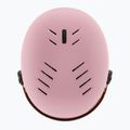 Kask narciarski dziecięcy UVEX Rocket Visor Jr pink confetti matt/mirror silver/lasergold lite 6