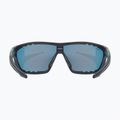 Okulary przeciwsłoneczne UVEX Sportstyle 706 black/moss matt/mirror red 4