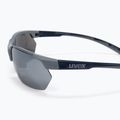 Okulary przeciwsłoneczne UVEX Sportstyle 114 Set rhino deep space mat/litemirror silver/orange 4