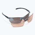 Okulary przeciwsłoneczne UVEX Sportstyle 114 Set rhino deep space mat/litemirror silver/orange 6