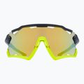 Okulary przeciwsłoneczne UVEX Sportstyle 228 black yellow matt/mirror yellow 7