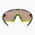 Okulary przeciwsłoneczne UVEX Sportstyle 228 black yellow matt/mirror yellow 8