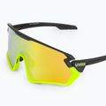 Okulary przeciwsłoneczne UVEX Sportstyle 231 black yellow matt/mirror yellow 5