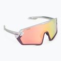 Okulary przeciwsłoneczne UVEX Sportstyle 231 silver plum matt/mirror red