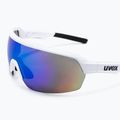 Okulary przeciwsłoneczne UVEX Sportstyle 227 white matt/mirror blue 5