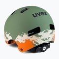 Kask dziecięcy UVEX Kid 3 CC moss green/sand matt 4