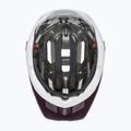 Kask rowerowy UVEX Quatro CC plum/white matt 5