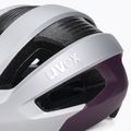 Kask rowerowy UVEX Rise CC WE silver plum we 7