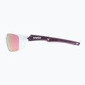 Okulary przeciwsłoneczne UVEX Sportstyle 232 P peacock prestige matt/polavision mirror pink 6