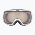 Gogle narciarskie UVEX Downhill 2100 V white matt/mirror silver/variomatic clear 2