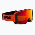 Gogle narciarskie UVEX Saga TO red matt/mirror red laser/gold lite/clear 7