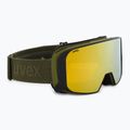 Gogle narciarskie UVEX Saga TO croco matt/mirror gold/lasergold lite/clear 7