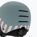Kask narciarski dziecięcy UVEX Rocket Visor Jr rhino/blush matt/mirror silver/lasergold lite 8